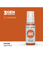 Alapfesték AK 3Gen (Light Rust - Acrylic) - világosrozsda