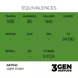 AK 3Gen (Light Green - Akril) – alapszín, világoszöld - AK-Interactive