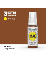 Alapfesték AK 3Gen (Deep Brown - Intense) - mélybarna
