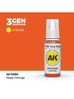 Alapfesték AK 3Gen (Deep Orange - Intense) - mélynarancs