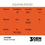 AK 3Gen (Deep Orange - Intenzív) – alapszín, mélynarancs - AK-Interactive