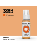 Alapfesték AK 3Gen (Sunny Skin Tone - Acrylic) - meleg bőrtónus