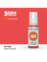 Alapfesték AK 3Gen (Dead Red - Acrylic) - tompavörös