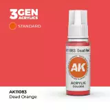 AK 3Gen (Dead Red - Akril) – alapszín, tompa vörös - AK-Interactive