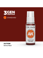 Alapfesték AK 3Gen (Wine Red - Acrylic) - borvörös