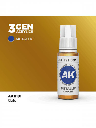 AK 3Gen (Gold – Metallic) – alapszín, arany