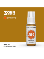 Alapfesték AK 3Gen (Golden Brown - Acrylic) - aranybarna