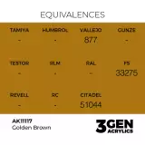 AK 3Gen (Golden Brown - Akril) – alapszín, aranybarna - AK-Interactive