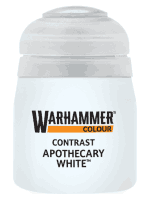 Warhammer Colour Contrast Paint (Apothecary White) -kontrasztos szín - fehér