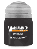 Warhammer Colour Contrast Paint (Black Legion) - kontrasztos szín - fekete