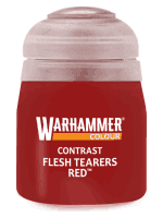 Warhammer Colour Contrast Paint (Flesh Tearers Red) - kontrasztos szín - piros