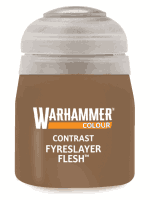 Warhammer Colour Contrast Paint (Fyreslayer Flesh) - kontrasztos szín - barna