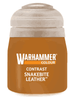 Warhammer Colour Contrast Paint (Snakebite Leather) -kontrasztos szín - barna