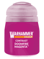Warhammer Colour Contrast Paint (Doomfire Magenta) - kontrasztos szín - Magenta
