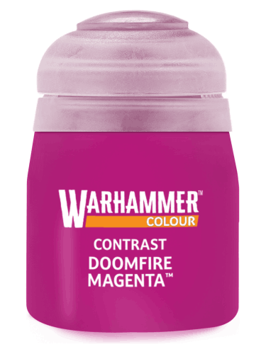 Warhammer Colour Contrast Paint (Doomfire Magenta) - kontrasztos szín - Magenta