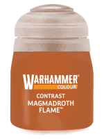 Warhammer Colour Contrast Paint (Magmadroth Flame) - kontrasztos szín - narancssárga