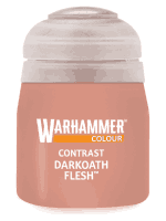 Warhammer Colour Contrast Paint (Darkoath Flesh) - kontrasztos szín - rózsaszín