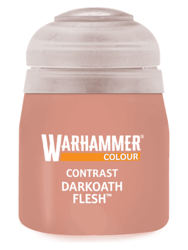 Warhammer Colour Contrast Paint (Darkoath Flesh) - kontrasztos szín - rózsaszín