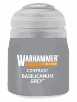 Warhammer Colour Contrast Paint (Basilicanum Grey) - kontrasztos szín - szürke