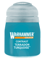 Warhammer Colour Contrast Paint (Terradon Turquoise) - kontrasztos szín - türkiz