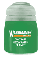 Warhammer Colour Contrast Paint (Hexwraith Flame) - kontrasztos szín - zöld 2022