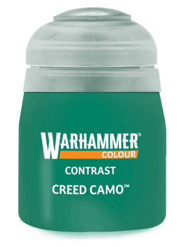Warhammer Colour Contrast Paint (Creed Camo) -kontrasztos szín - zöld