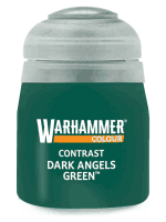 Warhammer Colour Contrast Paint (Dark Angels Green) -kontrasztos szín - zöld
