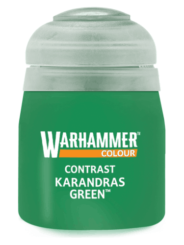 Warhammer Colour Contrast Paint (Karandras Green) - kontrasztos szín - zöld