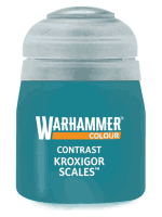 Warhammer Colour Contrast Paint (Kroxigor Scales) - kontrasztos szín - zöld