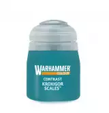Warhammer Colour Contrast Paint (Kroxigor Scales) - kontrasztos szín - zöld