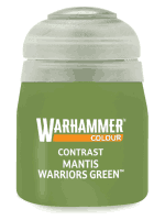 Warhammer Colour Contrast Paint (Mantis Warriors Green) - kontrasztos szín - zöld