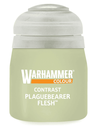 Warhammer Colour Contrast Paint (Plaguebearer Flesh) - kontrasztos szín - zöld