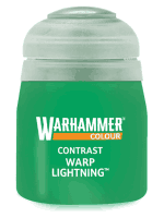 Warhammer Colour Contrast Paint (Warp Lightning) - kontrasztos szín - zöld
