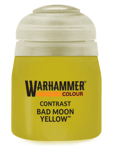 Warhammer Colour Contrast Paint (Bad Moon Yellow) - kontrasztos szín - sárga