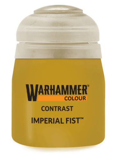 Warhammer Colour Contrast Paint (Imperial Fist) - kontrasztos szín - sárga