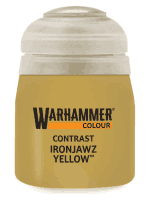 Warhammer Colour Contrast Paint (Ironjawz Yellow) -kontrasztos szín - sárga