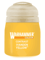 Warhammer Colour Contrast Paint (Iyanden Yellow) -kontrasztos szín - sárga