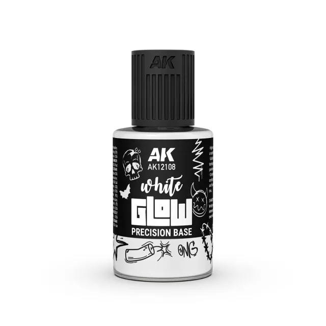 AK fedőfesték – Glow Precision Base (alapozó) - AK-Interactive