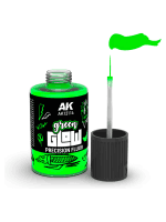 AK fedőfesték – Green Glow Precision Fluor (zöld)