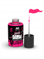 AK fedőfesték – Pink Glow Precision Fluor (rózsaszín)