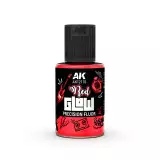 AK fedőfesték – Red Glow Precision Fluor (piros) - AK-Interactive