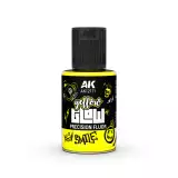 AK fedőfesték – Yellow Glow Precision Fluor (sárga) - AK-Interactive