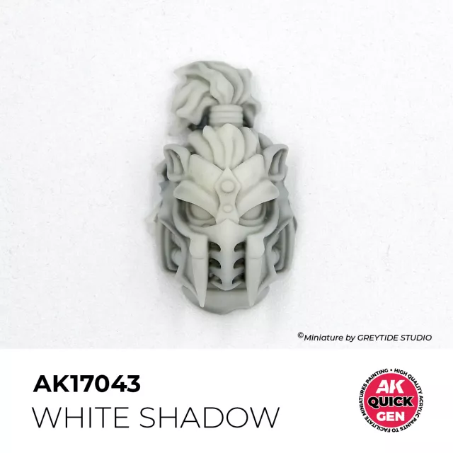 AK Quick Gen (White Shadow) - kontrasztfesték, fehér árnyék - AK-Interactive