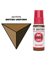 Kontrasztfesték AK Quick Gen (British Uniform) - brit egyenruha
