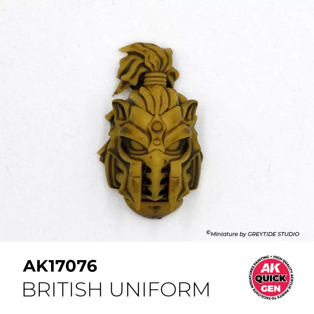 AK Quick Gen (British Uniform) - kontrasztfesték, brit egyenruha barna - AK-Interactive