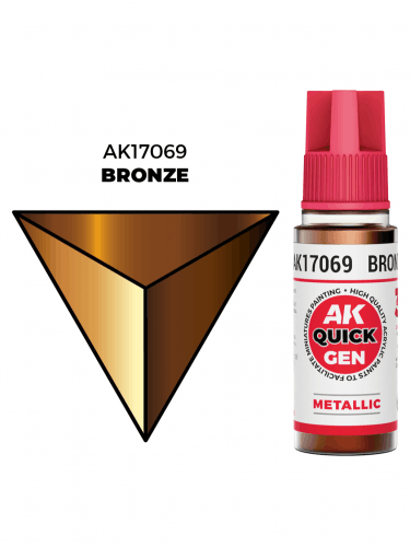 AK Quick Gen (Bronze) - kontrasztfesték, bronz