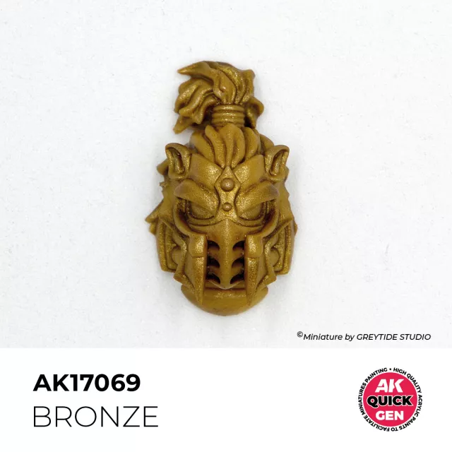 AK Quick Gen (Bronze) - kontrasztfesték, bronz - AK-Interactive