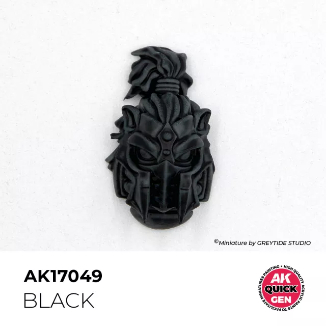 AK Quick Gen (Black) - kontrasztfesték, fekete - AK-Interactive