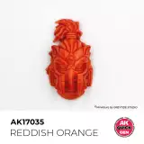 AK Quick Gen (Reddish Orange) – kontrasztfesték, vöröses-narancssárga - AK-Interactive