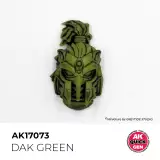 AK Quick Gen (Dak Green) - kontrasztfesték, DAK (katonai) zöld - AK-Interactive